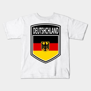 Flag Shield - Deutschland Kids T-Shirt